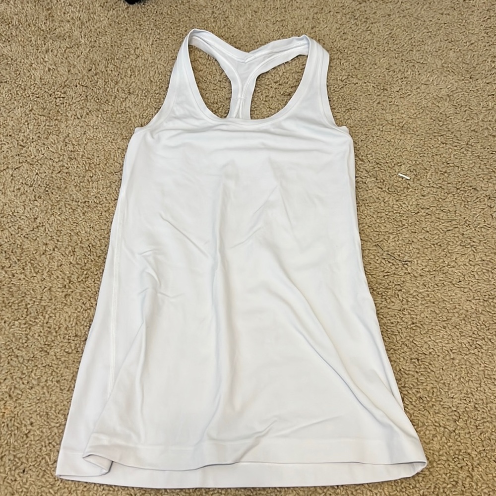 Lululemon White Tank